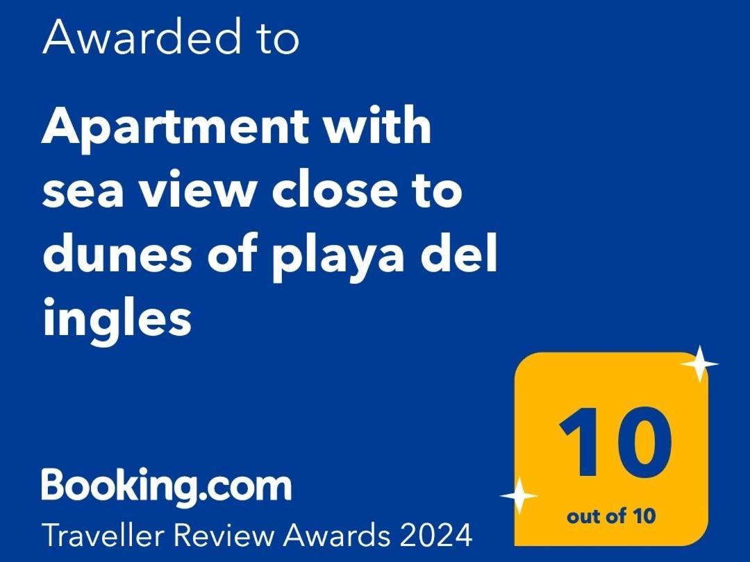 Apartment With Sea View Close To Dunes Of Playa Del Ingles San Bartolome de Tirajana  Exterior photo